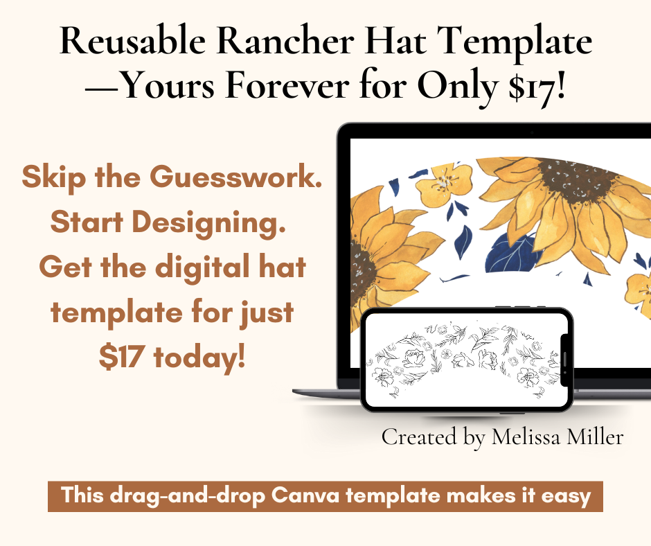 Reusable Hat Design Template